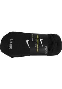 Skarpety Nike NK Everyday Plus Cush Footie. Kolor: czarny. Sport: piłka nożna
