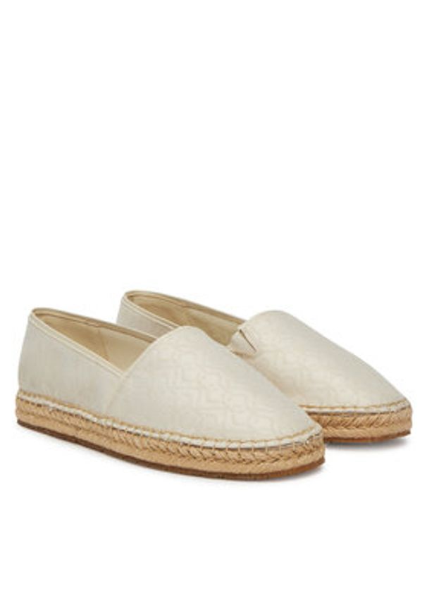 Calvin Klein Espadryle Flat Espadrille - Jacq HW0HW02467 Écru. Materiał: materiał