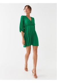 Liu Jo Sukienka koktajlowa CF3224 J1923 Zielony Regular Fit. Kolor: zielony. Materiał: wiskoza. Styl: wizytowy #5