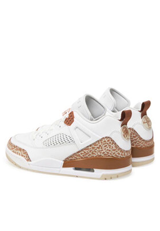 Nike Buty do koszykówki Spizike Low FQ1759 101 Biały. Kolor: biały. Materiał: skóra. Sport: koszykówka