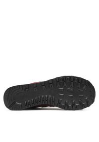 New Balance Sneakersy ML574EVM Bordowy. Kolor: czerwony. Materiał: zamsz, skóra. Model: New Balance 574 #6