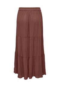 only - ONLY Spódnica maxi Mikka 15324808 Brązowy Regular Fit. Kolor: brązowy. Materiał: wiskoza #5