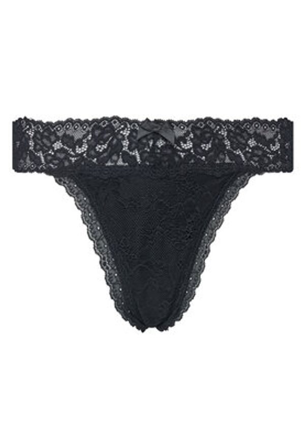 Hunkemöller Komplet 3 par stringów Madison 302719 Kolorowy. Materiał: syntetyk. Wzór: kolorowy