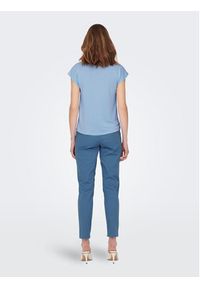 only - ONLY T-Shirt Free 15287041 Błękitny Regular Fit. Kolor: niebieski. Materiał: syntetyk #2