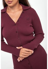 Sukienka prążkowana midi DKNY. Materiał: prążkowany. Długość: midi #4