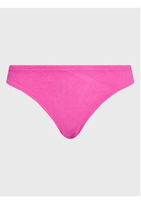 Calvin Klein Swimwear Dół od bikini KW0KW01885 Różowy. Kolor: różowy. Materiał: syntetyk