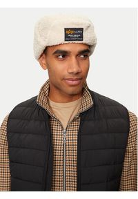 Alpha Industries Czapka Alpha Teddy Hat 108903 Biały. Kolor: biały. Materiał: materiał