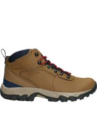 columbia - Buty męskie zimowe Columbia NEWTON RIDGE. Kolor: brązowy. Sezon: zima. Sport: turystyka piesza #1