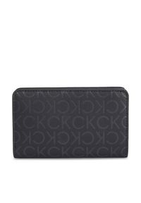 Calvin Klein Duży Portfel Damski Ck Daily Bifold Wallet_Epi Mono K60K611918 Czarny. Kolor: czarny. Materiał: skóra