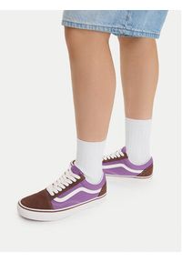 Vans Tenisówki Old Skool VN000D7ZTUD1 Fioletowy. Kolor: fioletowy. Materiał: skóra, zamsz #2