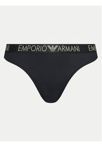 Emporio Armani Underwear Komplet 2 par stringów 163333 4F235 00020 Czarny. Kolor: czarny. Materiał: syntetyk #4