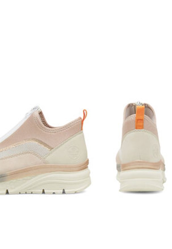 Rieker Sneakersy 48053-31 Różowy. Kolor: różowy. Materiał: materiał