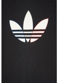 adidas Originals - T-shirt dziecięcy 128-176 cm. Okazja: na co dzień. Kolor: czarny. Materiał: bawełna, dzianina. Wzór: nadruk. Styl: casual #3