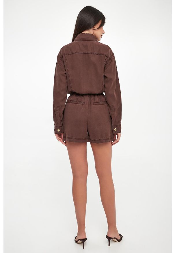 Elisabetta Franchi - Kombinezon damski z lyocellu ELISABETTA FRANCHI