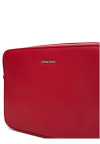 Calvin Klein Torebka Ck Must Small Camera Bag K60K613145 Czerwony. Kolor: czerwony. Materiał: skórzane #3