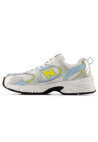 Buty dziecięce New Balance G5308S1 – białe. Okazja: na co dzień, na uczelnię. Kolor: biały. Materiał: syntetyk, materiał, guma. Szerokość cholewki: normalna #2