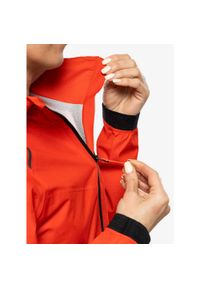 Kurtka z membraną damska Salewa Pedroc PTX 2,5L Light Jacket. Kolor: czerwony. Sport: turystyka piesza
