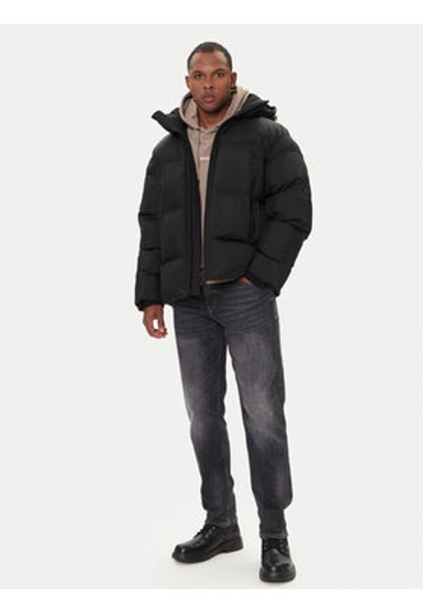 BOSS Kurtka zimowa Orbok 50543618 Czarny Oversize. Kolor: czarny. Materiał: syntetyk. Sezon: zima