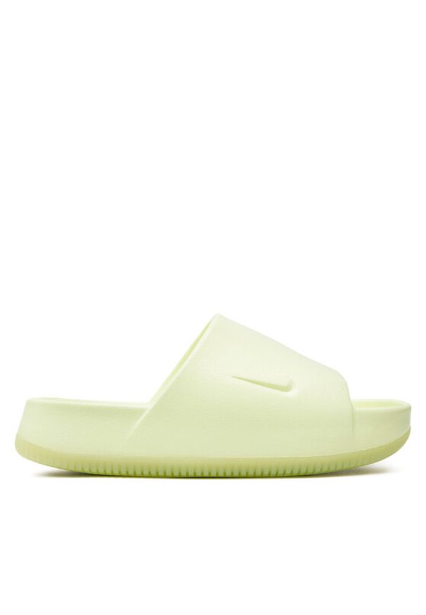Nike Klapki Calm Slide DX4816 702 Zielony. Kolor: zielony. Materiał: syntetyk