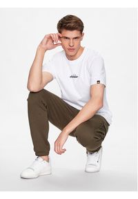 Ellesse T-Shirt Ollio SHP16463 Biały Regular Fit. Kolor: biały. Materiał: bawełna #5