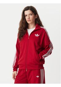 Adidas - adidas Bluza Pinstripe Firebrid Loose Tracktop KS9984 Czerwony Regular Fit. Kolor: czerwony. Materiał: syntetyk #2