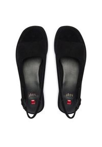 HÖGL Sandały 1-102512 Czarny. Kolor: czarny. Materiał: welur, skóra #5