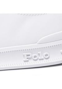 Polo Ralph Lauren Sneakersy Hrt Ct II 809845110002 Biały. Kolor: biały. Materiał: skóra #5