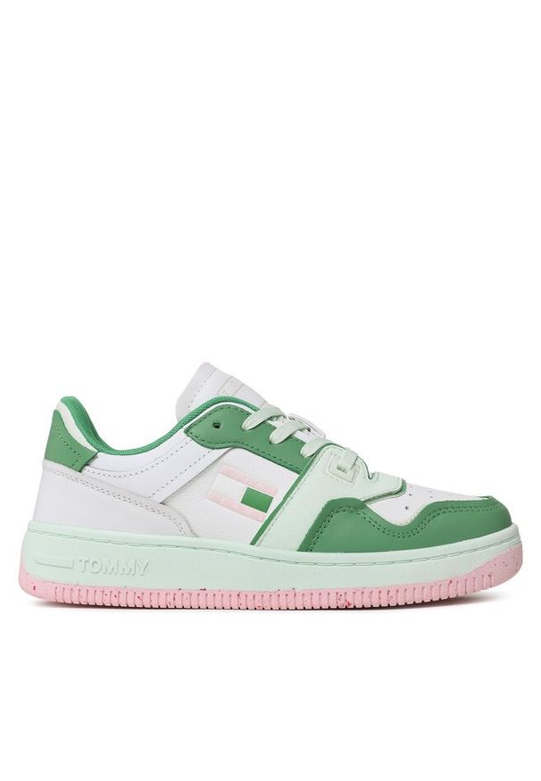 Sneakersy Tommy Jeans. Kolor: zielony