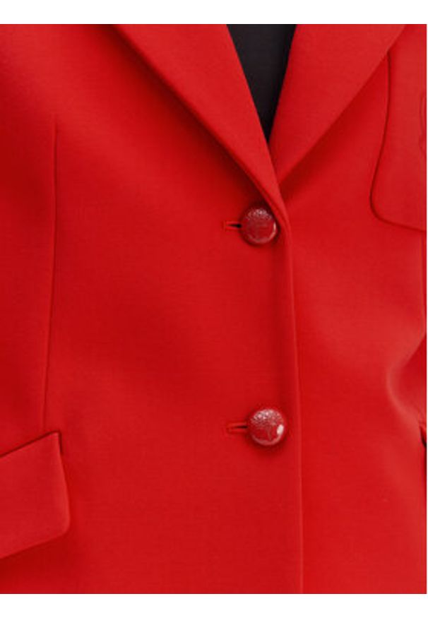 JOOP! Marynarka Jil2 30102036 Czerwony Regular Fit. Kolor: czerwony. Materiał: wiskoza