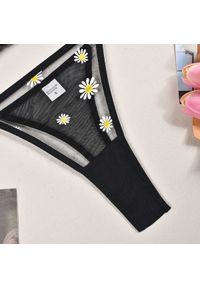 Intica - Komplet bieliźniarski z delikatnym wzorem i szerokimi ramiączkami Jeongeun. Kolor: biały. Materiał: materiał #4