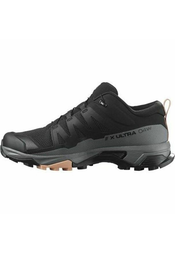 salomon - Obuwie Sportowe Damskie Salomon X Ultra 4. Kolor: czarny. Materiał: materiał, syntetyk. Styl: sportowy. Sport: turystyka piesza