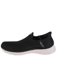 skechers - Buty do chodzenia męskie, Skechers Go Walk 6 - Easy On. Kolor: czarny. Sport: turystyka piesza