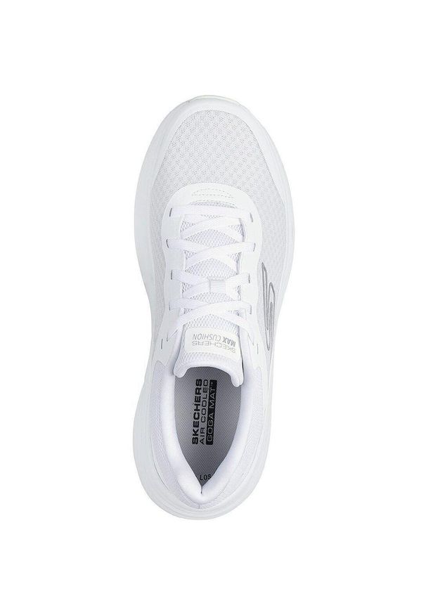 skechers - Adidasy Skechers Max Cushioning Endea, Mężczyźni. Kolor: biały. Materiał: materiał. Sport: fitness