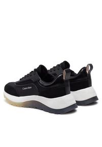 Calvin Klein Sneakersy Runner Lace Up Mesh Mix HW0HW01905 Czarny. Kolor: czarny. Materiał: mesh