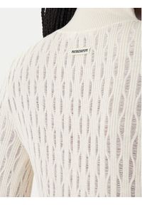 Patrizia Pepe Sweter 8K0368/K307-W409 Beżowy Regular Fit. Kolor: beżowy. Materiał: syntetyk #5