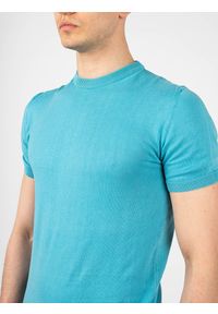 Xagon Man T-Shirt | P23 081K 1200K | Mężczyzna | Niebieski. Okazja: na co dzień. Kolor: niebieski. Materiał: bawełna. Styl: casual #4