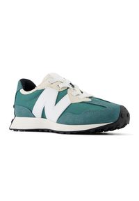 Buty dziecięce New Balance PH327BD – zielone. Okazja: na co dzień. Kolor: zielony. Materiał: guma, materiał, syntetyk. Szerokość cholewki: normalna #4