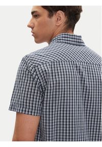 Mustang Koszula Gilroy 1016463 Niebieski Slim Fit. Kolor: niebieski. Materiał: bawełna