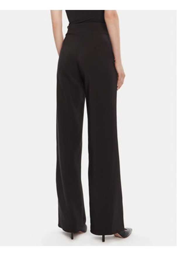 Rinascimento Spodnie materiałowe CFC0125276003 Czarny Straight Fit. Kolor: czarny. Materiał: syntetyk