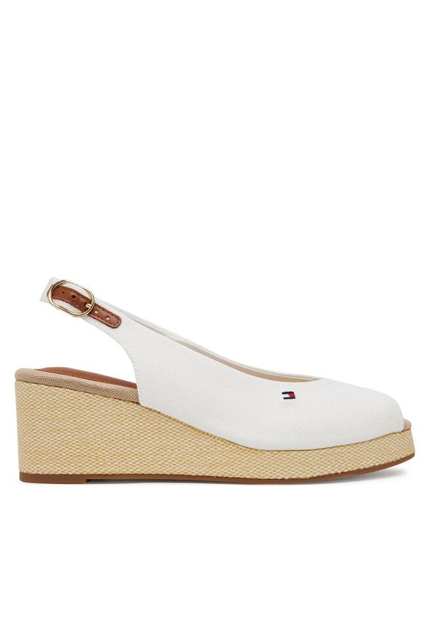 TOMMY HILFIGER - Espadryle Tommy Hilfiger. Kolor: biały