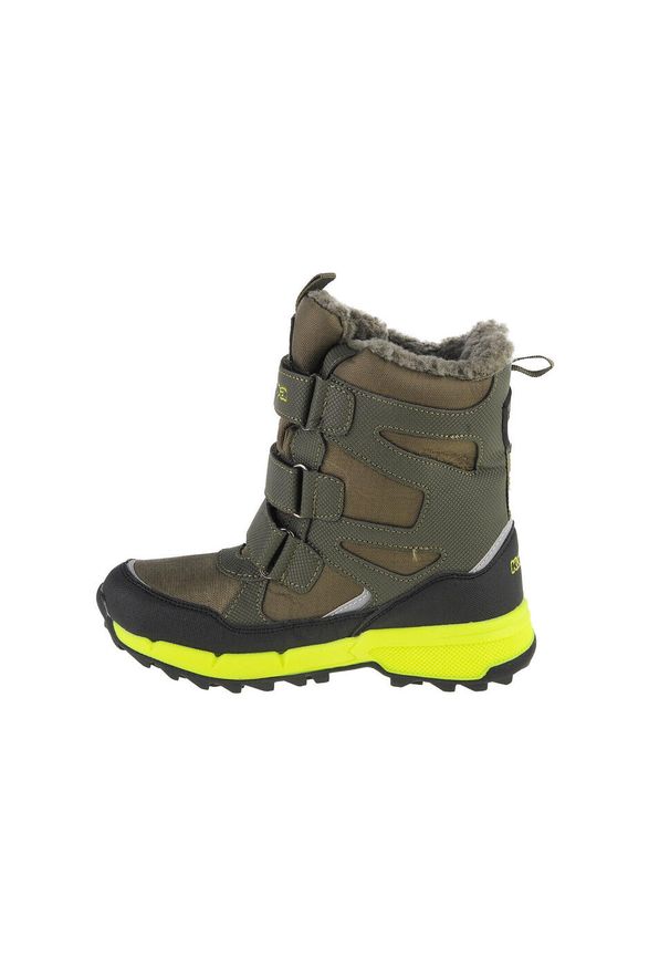 Buty zimowe chłopięce, Kappa Vipos Tex K. Kolor: zielony, czarny, wielokolorowy. Sezon: zima