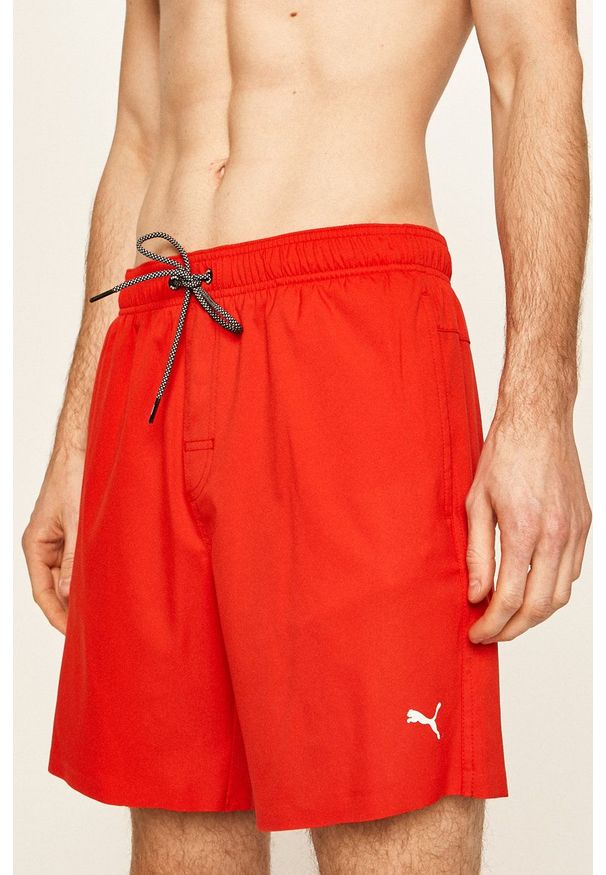 Puma - Szorty kąpielowe. Kolor: czerwony