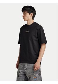 G-Star RAW - G-Star Raw T-Shirt Center D24780-C336 Czarny Boxy Fit. Kolor: czarny. Materiał: bawełna #3