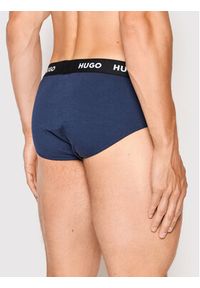 Hugo - HUGO Komplet slipów Hipbrief 50469763 Granatowy. Kolor: niebieski. Materiał: bawełna #3