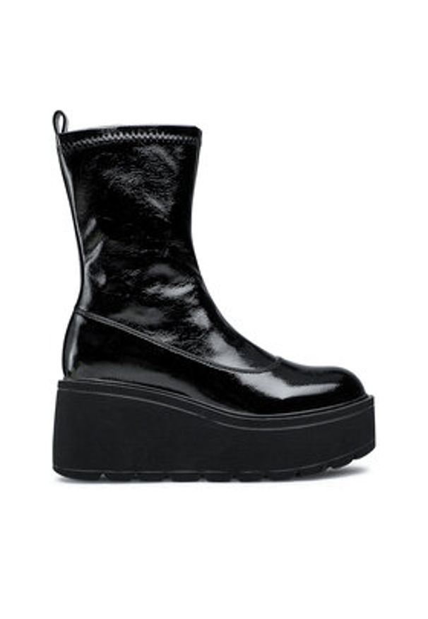 Jenny Fairy Botki LS5796-02A Czarny. Kolor: czarny. Materiał: skóra