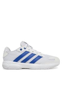 Adidas - adidas Buty halowe Stabil Indoor JR0745 Biały. Kolor: biały. Materiał: materiał