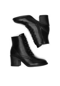 Clara Barson Trzewiki WYL3546-8 Czarny. Kolor: czarny. Materiał: materiał #2