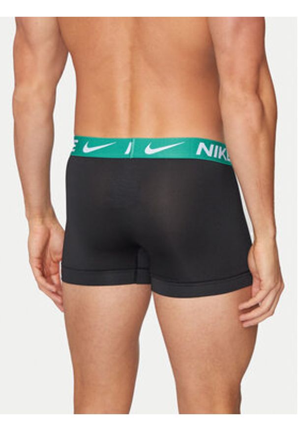 Nike Komplet 3 par bokserek 0000KE1156 Czarny. Kolor: czarny. Materiał: materiał