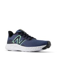 Buty do biegania męskie New Balance 411v3 Blue. Materiał: syntetyk, materiał. Szerokość cholewki: normalna