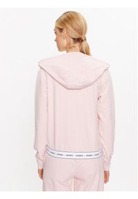 Guess Bluza O3YQ00 KBS91 Różowy Regular Fit. Kolor: różowy. Materiał: bawełna #3